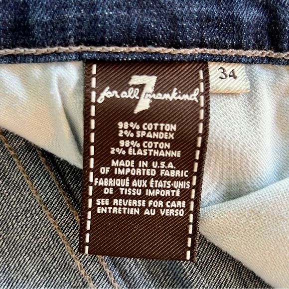 7 For All Mankind Men's Austyn Jeans - Size 34 - Picture 4 of 7